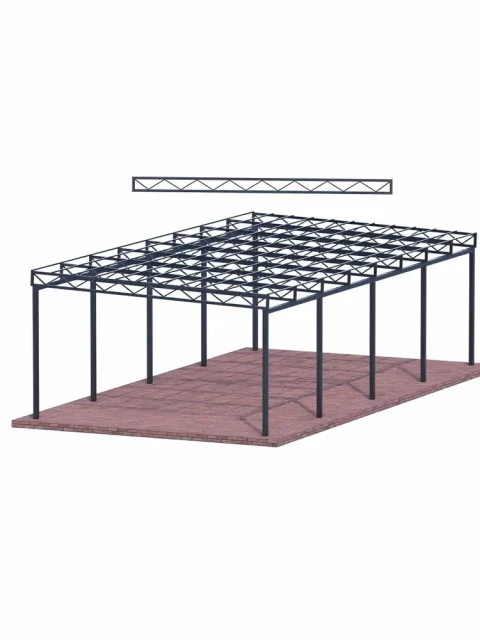 Ravna nadstrešnica za auto