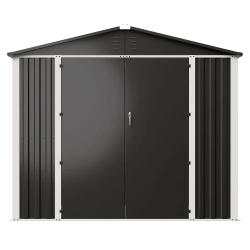 šupa - zgrada za alati crna